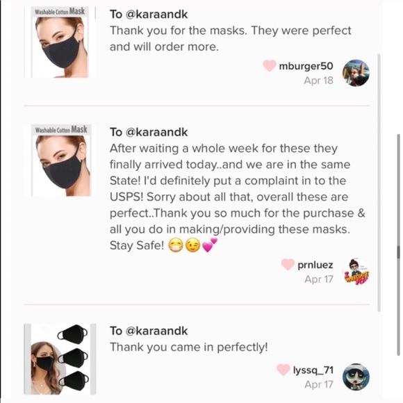 MADE IN USA, Reusable Too Close Face Mask - Picture 7 of 8